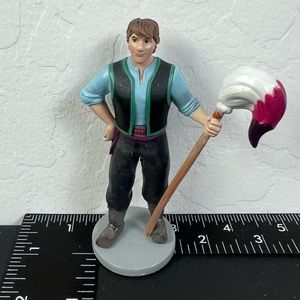 Frozen Kristoff with mop Disney toy figure